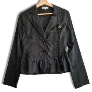 ESSENTIEL ANTWERP Blazer Jacket Black Sz 8 | Eur 38